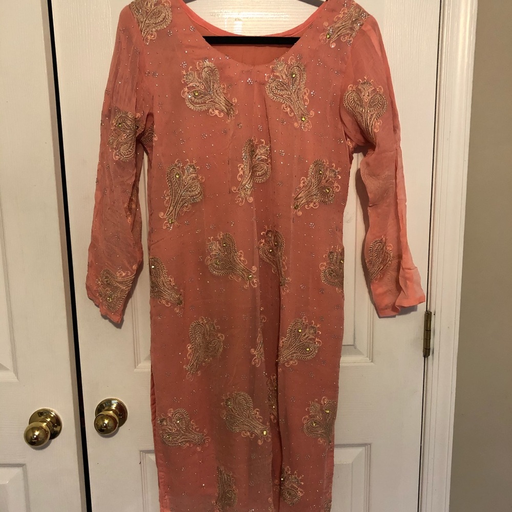 3 piece Pakistani salwar suit